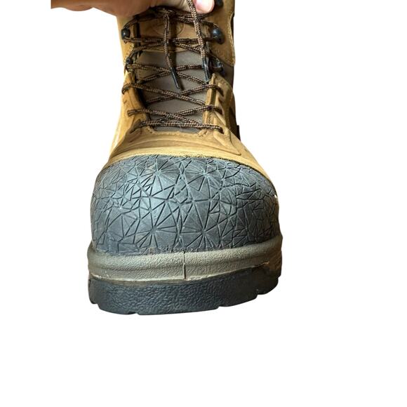 Red Wing Irish Setter Waterproof Lace Up Kasota Safety Toe Boot 83636- 14 - Picture 8 of 11
